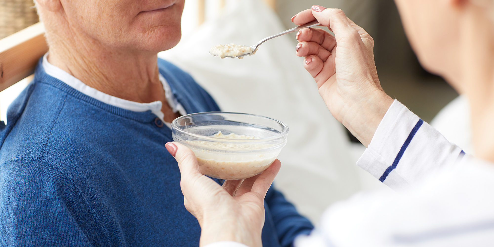 dificuldade para se alimentar
